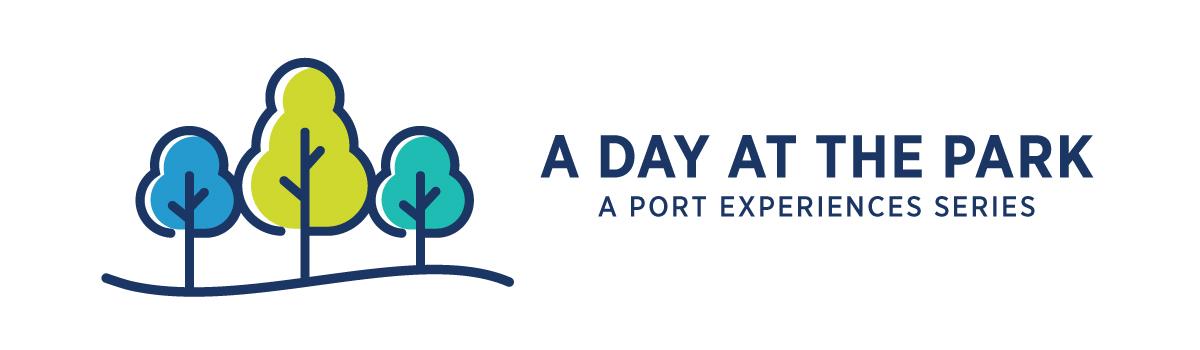 Horizontal a day at the park logo