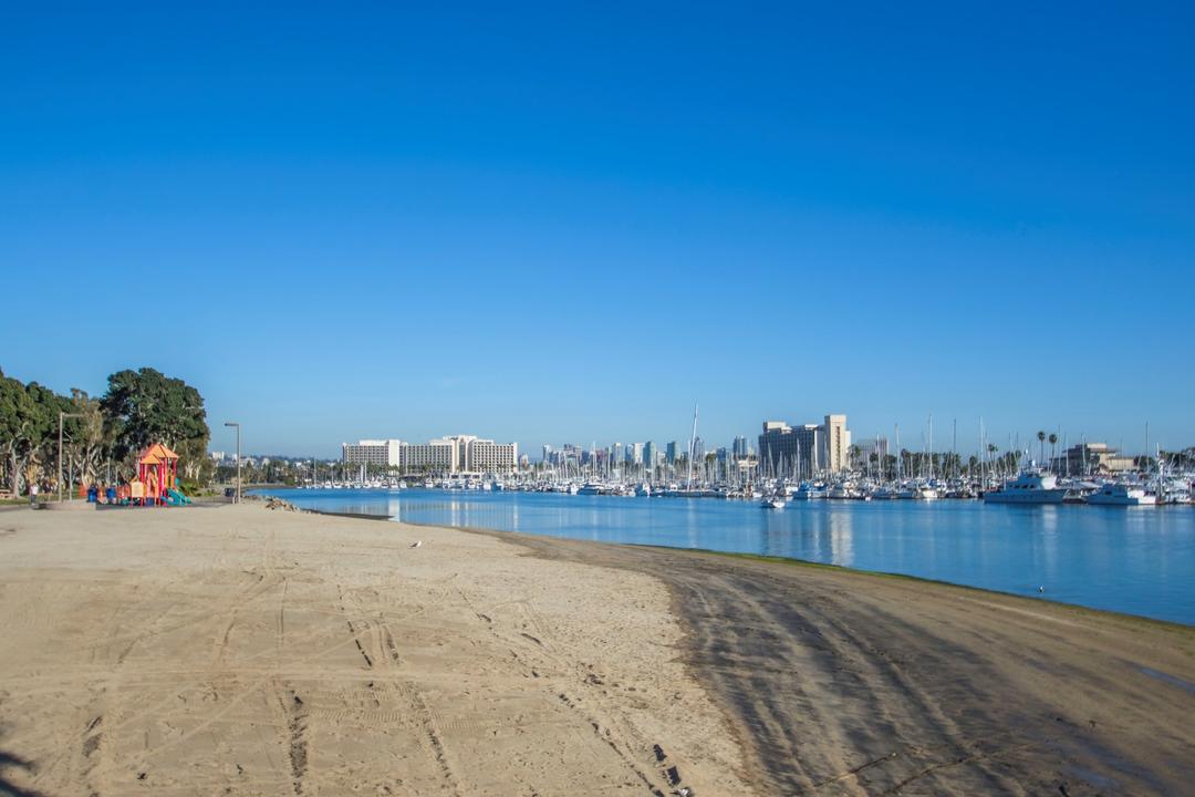 Spanish Landing Park Beach Port of San Diego