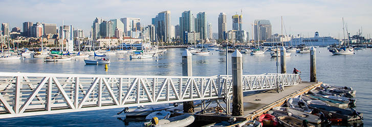 CRUISER ANCHORAGE - Charted A9: in the San Diego Bay