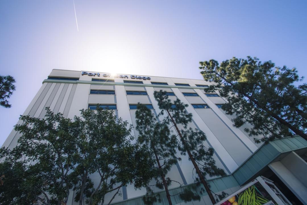 Administration building at the Port of San Diego