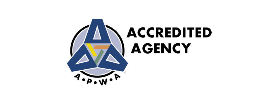 APWA Accredited Agency Logo