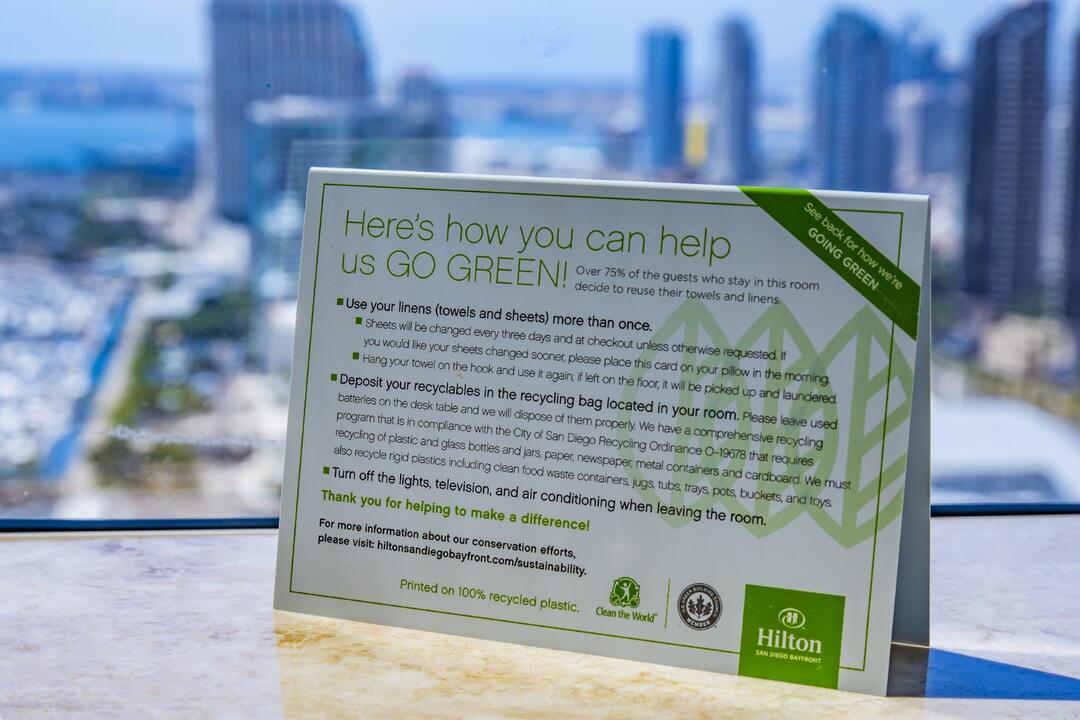 Green Business Network Table Top Sign