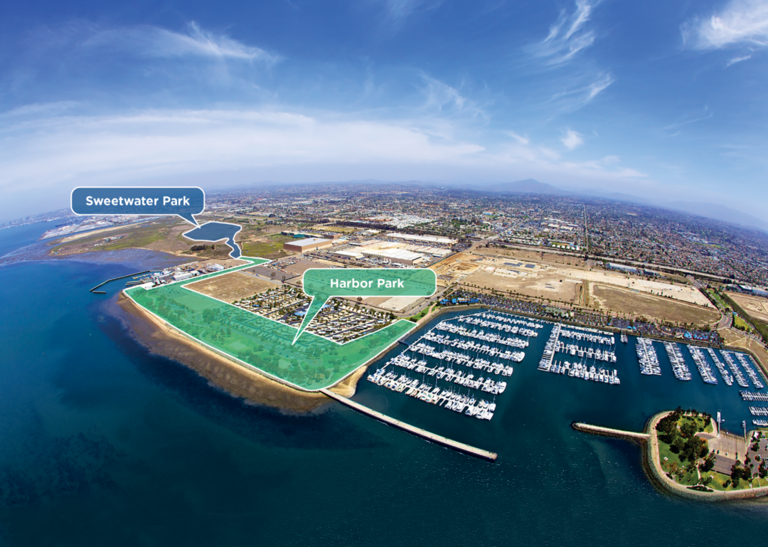 Chula Vista Bayfront Future Parks