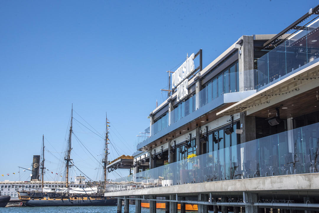 Portside Pier on San Diego Bay's North Embarcadero