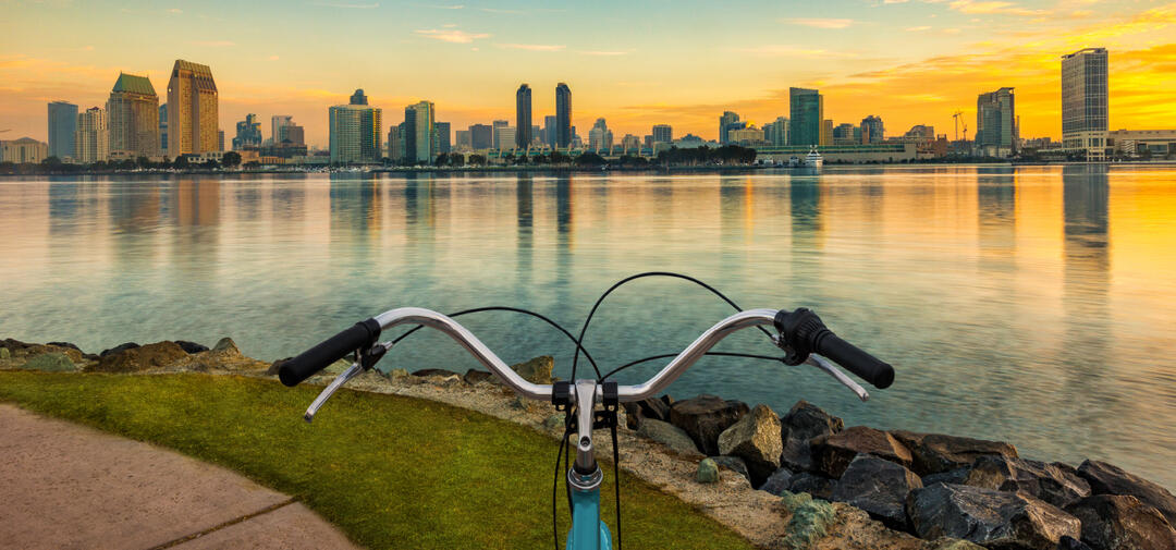 Biking at Coronado