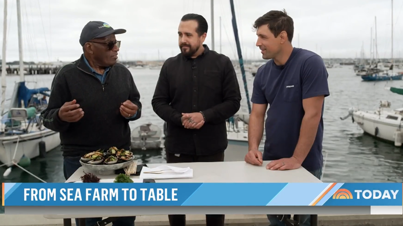 Today Show's Al Roker at San Diego Bay with two other men.