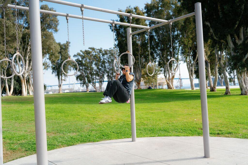Embarcadero Marina Park South exercise equipment