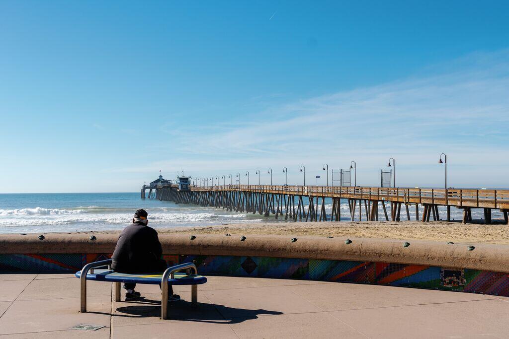 Portwood Plaza and Imperial Beach Pier