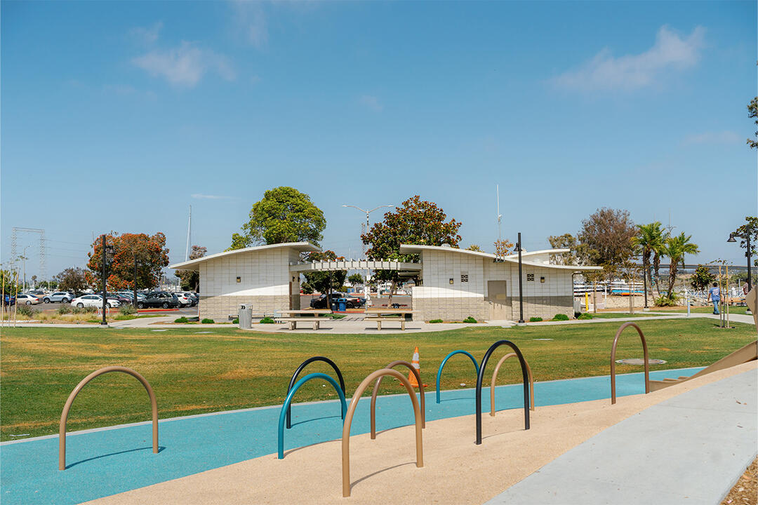 Restrooms at Pepper Park