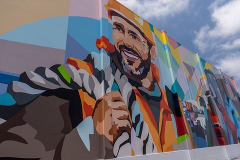 public works mural