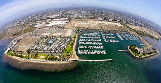 Chula Vista Bayfront aerial view Thumbnail