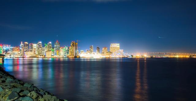 San Diego at night Thumbnail