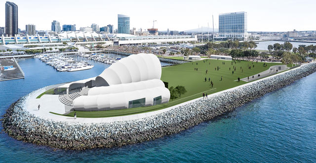 San Diego Symphony Bayside Performance Park - Aerial Thumbnail
