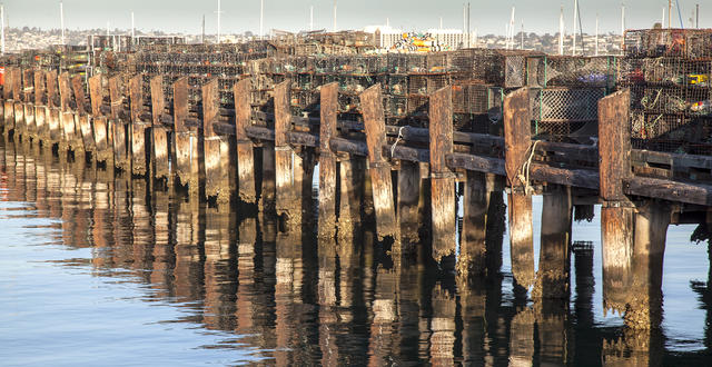 a pier over the San Diego Bay