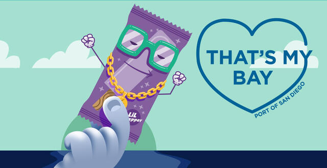 He was thrown or blown from a moving vehicle earlier this afternoon near the Laguna Mountains at the top of the watershed and witnesses were unable to catch him. We're told that a storm then began, and Lil Wrapper was swept into a storm drain with other debris.