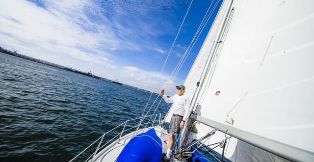Sailing on the San Diego Bay