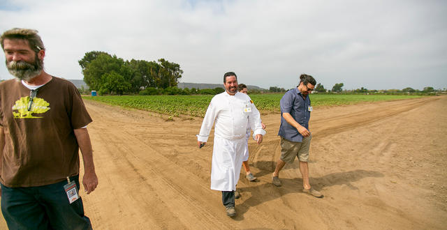 SDCC Chef in field