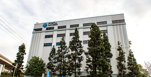 Port of San Diego Administration Building front entrance
