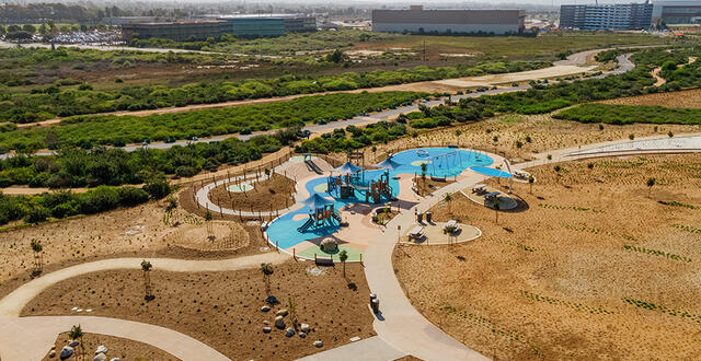 A view from above Sweetwater Park