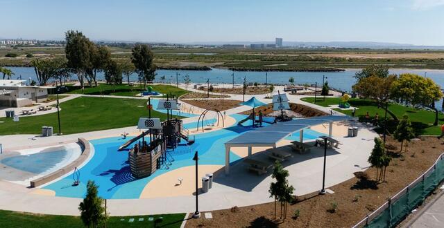 Photo of Pepper Park from above.