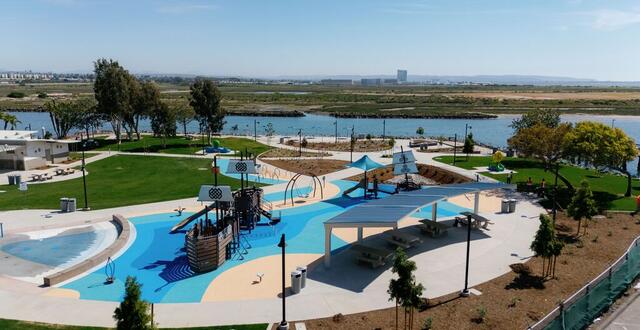 Photo of Pepper Park from above.