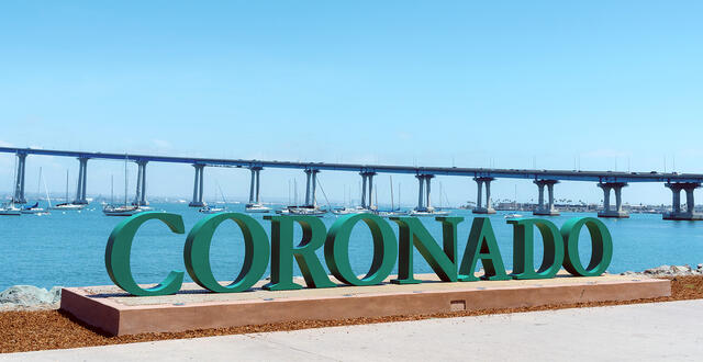 Coronado Sign Tidelands Park 2026