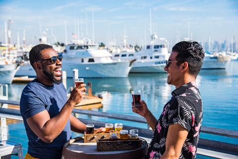 Beers at America's Cup Harbor