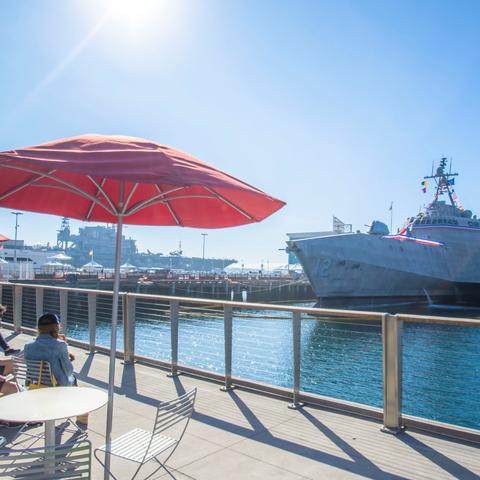 Broadway Plaza on the Embarcadero Port of San Diego