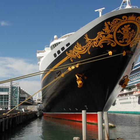 Disney Wonder at Port Pavilion Broadway Pier Port of San Diego