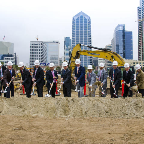 BRIC Phase 2 Lane Field Intercontinental Groundbreaking on June 2, 2016