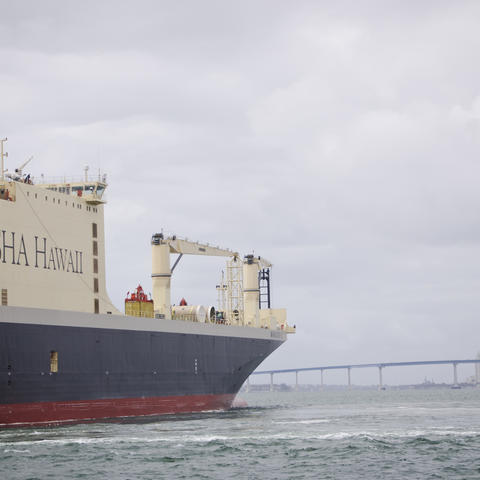 PASHA Hawaii departs National City Marine Terminal