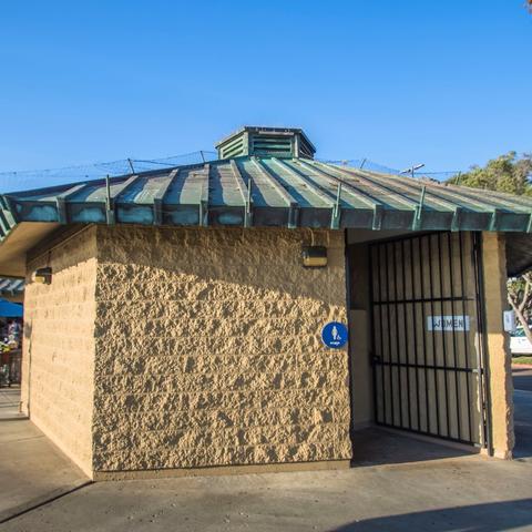 Restroom at Embarcadero Marina Park South at the Port of San Diego