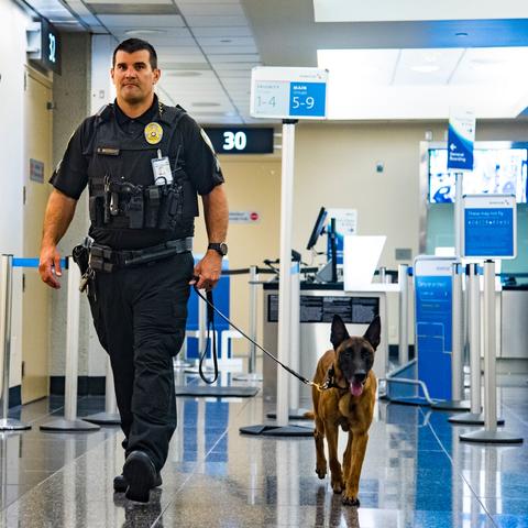 Port of San Diego Harbor Police K9 and handler