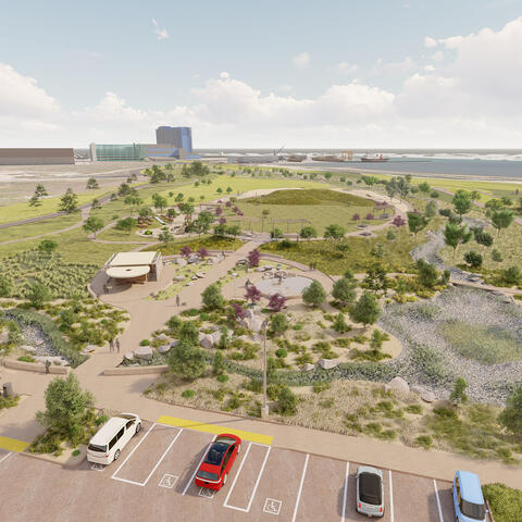 Chula Vista Bayfront Sweetwater Park Conceptual Rendering