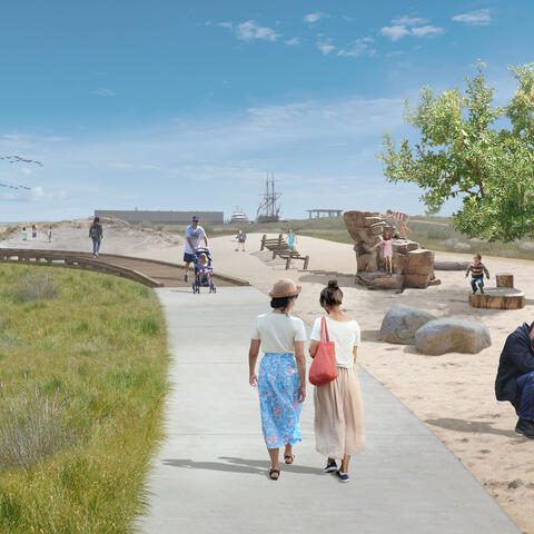 Chula Vista Bayfront Sweetwater Park Conceptual Rendering