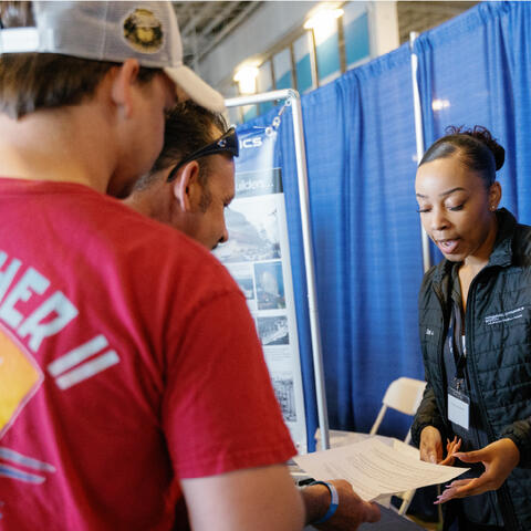 2024 People of the Port Career Fair Booth