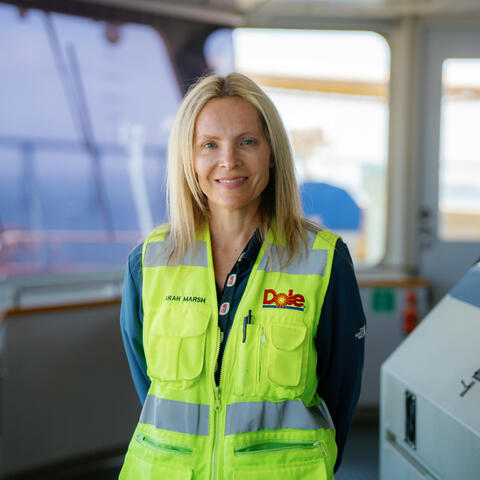 2025 Maritime Month, Sarah Marsh, Dole Fresh Fruit Company, Speaking