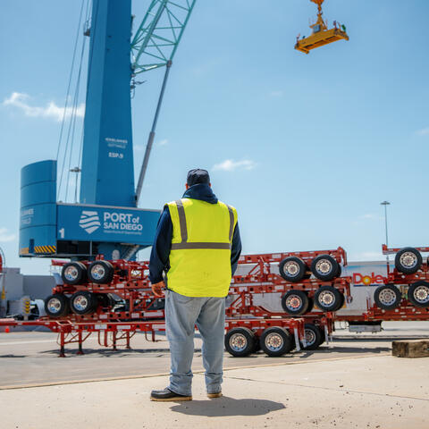 2025 Maritime Month, Gilbert Salgado, Port of San Diego, Portrait