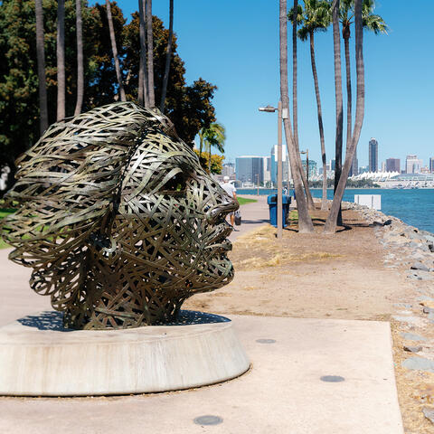Sculpture named Penelope