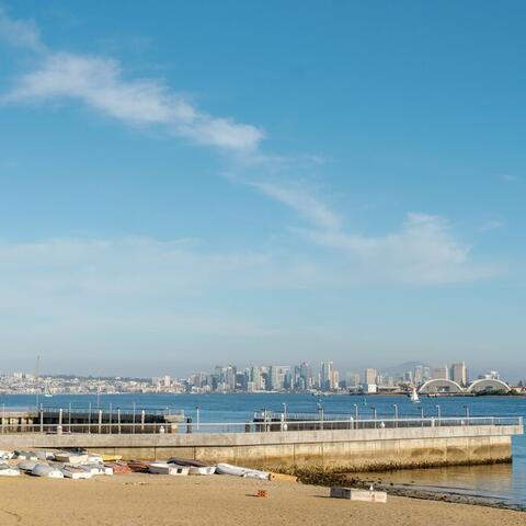 Shelter Island Shoreline Park beach