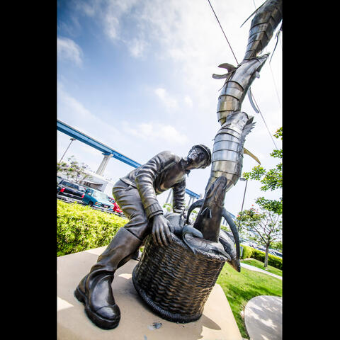 Cannery Worker's Tribute, Albacore Fish Arch