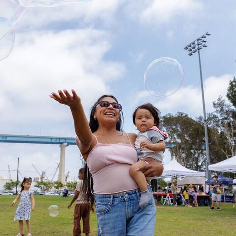 Photos of 2026 A Day at the Park TAP event at Barrio Logan